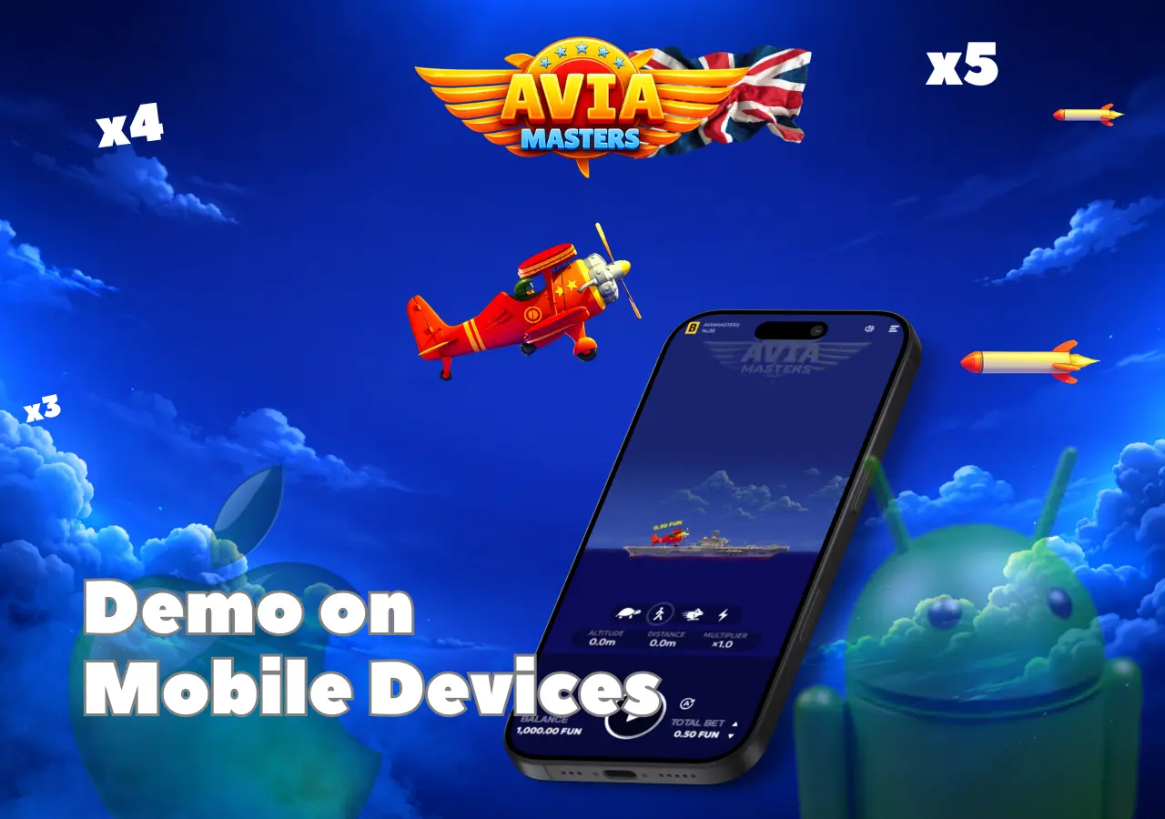 Avia Masters mobile demo mode