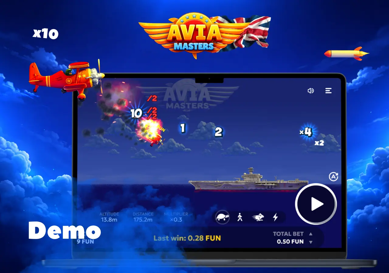 Avia Masters free demo mode