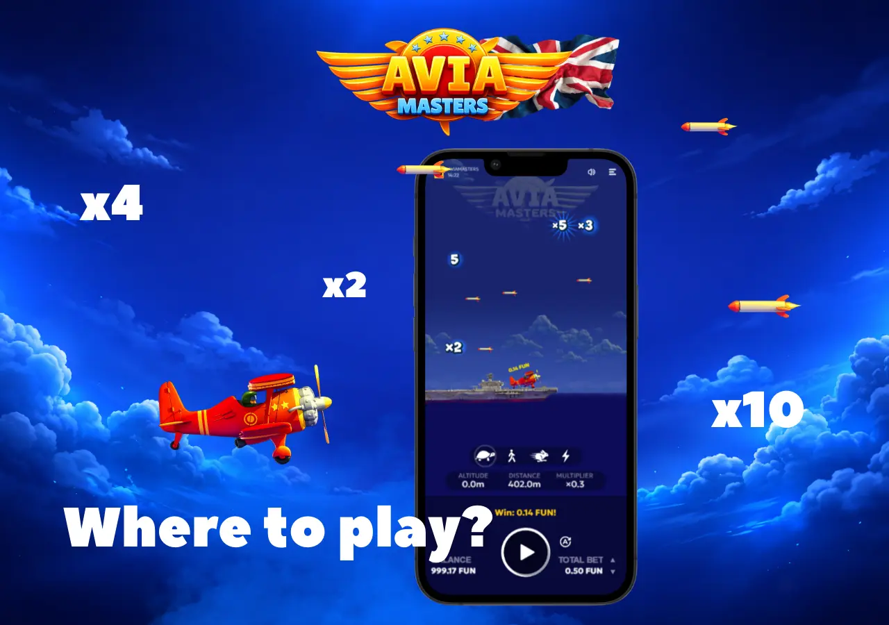 UK casino crash game access